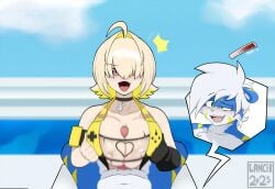 1boy 1girls 2025 about_to_burst about_to_cum about_to_explode accessory android android_girl animal_humanoid armwear background background_sky belly belly_button big_breasts bikini bikini_top blonde_hair blue_fur boob_window boobjob breasts chocker cleavage clothing clothing_cutout clouds cock console controller d-pad dick elegg_(boom_and_shock)_(nikke) elegg_(nikke) eyebrows female fhd game_controller_nipples_(meme) gloves goddess_of_victory:_nikke green_eyes hair hair_covering_eye hair_covering_one_eye hair_over_eye hair_over_one_eye half_naked half_naked_female hands handwear hd hd_(traditional) hi_res high_resolution hires hot hot_female huge_boobs huge_breasts humanoid in_pool in_water large_boobs large_breasts large_tits light-skinned_female light_skin looking_pleasured male meter mini_comic mklancer00 mouth naked naked_male nose oerba_yun_fang one_eye_visible open open_mouth paizuri paizuri_lead_by_female penis pool pool_sex poolside purple_eyes robot robot_girl sexy sexy_female sky sling_bikini sling_bikini_top sling_swimsuit slingshot_bikini slingshot_swimsuit swimsuit swimsuit_paizuri swimwear talking teeth tiger tiger_boy tiger_ears tiger_humanoid titjob tongue video_game_console video_game_controller water watermark white_hair yellow_bikini yellow_bikini_top yellow_sling_bikini yellow_slingshot_swimsuit yellow_stripes yellow_swimsuit yellow_swimwear