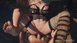 1girls 3d abs android android_girl animated big_cock breasts clitoral_hood clitoris clothed_sex cum_in_pussy cum_on_belly cum_outside cumshot english english_dialogue erovirus feet feet_up female femdom fit_female foot_fetish heels humiliation insult insulting_viewer kaine_(nier) labia light-skinned_female longer_than_one_minute male_pov missionary_position missionary_sex moaning nier nier:_automata nier_(character) nier_(series) nier_reincarnation nier_replicant nipple_slip pov pussy reverse_rape sex shaved_crotch shaved_pussy shaved_vagina shoes shorter_than_two_minutes sound straight straight_sex vagina vaginal vaginal_penetration vaginal_sex video voice_acted