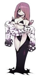 1girls bra large_breasts little_witch_academia mushroom panties slugbox sucy_manbavaran tagme