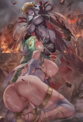 1futa 1girls after_battle ai_generated anus arms_behind_back big_balls big_breasts big_butt big_penis blowjob claws crying cum cum_explosion cum_in_mouth cum_on_ass cum_overflow deepthroat defeated edelgard_von_hresvelg edelgard_von_hresvelg_(hegemon_husk) evil_smile excessive_cum fellatio female female_penetrated femsub fire_emblem fire_emblem:_three_houses fucked_silly full-face_blush futa/female futa_penetrating futadom futanari grabbing_another's_head head_grab irrumatio kneeling large_ass large_breasts large_penis large_testicles monster_girl nipples nokani on_knees oral oral_sex penis pussy pussy_juice pussy_juice_drip rape rhea_(fire_emblem) self_upload thick_thighs torn_clothes upturned_eyes veiny_balls veiny_penis
