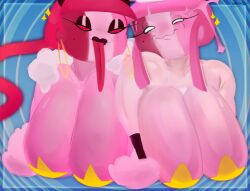 fnf:_angelic_rhythms friday_night_funkin friday_night_funkin_mod mid_fight_masses pasties sarvente_(demon_form) sarvente_(dokki.doodlez) selfcest sexy suwodirector tagme titties