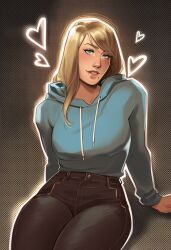 1girls ai_generated big_ass big_breasts big_thighs blonde_female blonde_hair breasts casual casual_clothes clothing curvaceous curvy curvy_figure digital_media_(artwork) female hips hourglass_figure huge_ass huge_breasts huge_thighs large_ass large_breasts large_thighs legs light-skinned_female light_skin mature mature_female metroid nintendo phophopho samus_aran slim_waist thick thick_hips thick_legs thick_thighs thighs voluptuous waist wide_hips