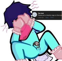 kris (dark world form) from deltarune by littlesin