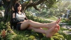 tifa lockhart from final fantasy by sam3d
