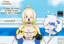 1boy 1girls 2025 accessory after_boobjob after_paizuri after_titfuck android android_girl animal_humanoid armwear background background_sky belly belly_button big_breasts bikini bikini_top blonde_hair blue_fur boob_window boobjob breasts chocker cleavage clothing clothing_cutout clouds cock console controller cum cum_on_breasts cum_on_cheek cum_on_face cum_on_tits d-pad dick dizzy dizzy_eyes ejaculation ejaculation_between_breasts elegg_(boom_and_shock)_(nikke) elegg_(nikke) eyebrows female fhd game_controller_nipples_(meme) gloves goddess_of_victory:_nikke green_eyes hair hair_covering_eye hair_covering_one_eye hair_over_eye hair_over_one_eye half_naked half_naked_female hands handwear hd hd_(traditional) hi_res high_resolution hires hot hot_female huge_boobs huge_breasts humanoid in_pool in_water large_boobs large_breasts large_tits light-skinned_female light_skin looking_pleasured male meter mini_comic mklancer00 mouth naked naked_male nose oerba_yun_fang open open_mouth paizuri paizuri_lead_by_female penis pool pool_sex poolside purple_eyes robot robot_girl semen semen_on_breasts semen_on_face sexy sexy_female sky sling_bikini sling_bikini_top sling_swimsuit slingshot_bikini slingshot_swimsuit speech speech_bubble swimsuit swimsuit_paizuri swimwear talking teeth tiger tiger_boy tiger_ears tiger_humanoid titjob tongue video_game_console video_game_controller water watermark white_hair yellow_bikini yellow_bikini_top yellow_sling_bikini yellow_slingshot_swimsuit yellow_stripes yellow_swimsuit yellow_swimwear