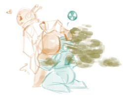 1boy 1girls antennae_(anatomy) ass ass_focus back_view blush brother_and_sister duo facial_markings fart fart_cloud fart_fetish farting_in_face farting_on_another farting_on_face female five_pebbles_(rain_world) forehead_mark hand_on_ass heart holding_ass incest incest_(lore) iterator_(rain_world) looks_to_the_moon_(rain_world) male one_eye_closed rain_world robot robot_boy robot_girl robot_humanoid thick thick_ass thick_thighs