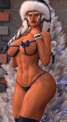 1girls 3d abs ahsoka_tano ai_generated alien alien_girl alien_humanoid alternate_breast_size alternate_costume alternate_hairstyle animated ass athletic athletic_female big_ass big_breasts big_butt blue_lingerie boobs bra breasts cga3d christmas christmas_hat christmas_lingerie christmas_outfit christmas_tree cleavage clone_wars comment_section curvaceous curvy curvy_female curvy_figure disney_xd erotichris female female_focus female_only fingernails fit fit_female holidays huge_ass huge_breasts large_ass large_breasts large_butt legs lekku lingerie looking_at_viewer lucasfilm muscular muscular_female orange_body orange_skin panties plump_ass ribbon round_ass round_butt santa_costume santa_hat skimpy solo solo_focus standing star_wars star_wars:_ahsoka star_wars_rebels stockings thick thick_thighs thighs togruta tree underwear voluptuous voluptuous_female wide_hips winter winter_clothes
