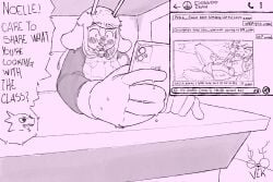 alphys angry animal_genitalia animal_penis annoyed anthro antlers apple_inc. armpit_hair bangs blush blushing_profusely bodily_fluids body_hair bulge cellphone cellphone_app chair chat chatting checkered checkered_clothing clothed clothing clothing_pull death_grips deer delta_rune_(emblem) deltarune demanding_confession desk dess_holiday dialogue dinosaur electronics embarrassed equine_genitalia equine_penis erection eyebrows eyewear female fingers fur furniture genitals glasses hair heart_symbol hi_res holding_cellphone holding_object holding_phone horn humiliation implied_incest intersex intersex/female intersex/intersex iphone jewelry long_hair mammal necklace noelle_holiday on_chair online partially_clothed pattern_clothing penis phone prehistoric_species presenting public public_humiliation raised_eyebrow reptile scalie school school_desk seductive shaded shirt showing_armpit sibling_(lore) signature simple_shading sister_(lore) sisters_(lore) sitting sitting_on_chair smartphone speech_bubble star steamy_breath sweat sweatdrop sweater sweating_profusely sweaty_ears sweaty_face sweaty_hands symbol table taking_picture taking_selfie tank_top teasing telegram texting texting_ui thick_thighs tongue tongue_out topwear undertale_(series) underwear underwear_down underwear_pull vekkers wearing_glasses