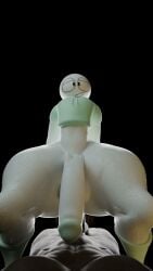 1femboy 1male 2boys 3d anal_sex big_ass big_balls big_butt big_penis big_thighs cowgirl_position femboy gay hung hung_bottom hung_femboy hung_trap jiggle_physics leon_(cyanu) no_sound socks tagme trap video white_body yaoi