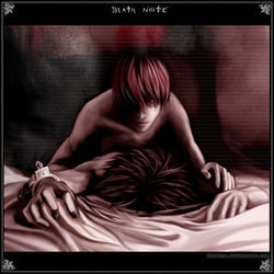 artist_request death_note l_lawliet light_yagami tagme yaoi