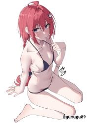 1girls 2d 2d_(artwork) 2d_artwork ahoge almost_naked almost_nude arm_support background bare_arms bare_belly bare_calves bare_chest bare_hands bare_hips bare_knees bare_legs bare_midriff bare_navel bare_shoulders bare_skin bare_soles bare_thighs bare_toes barefoot belly belly_button bikini bikini_bottom bikini_only bikini_top black_bikini black_bikini_bottom black_bikini_top black_micro_bikini black_string_bikini black_swimsuit black_swimwear blank_background blue-eyed_female blue_eyes blush_face blush_lines blushing blushing_at_viewer blushing_female blushing_lines braid braided_hair braided_ponytail braids breasts breasts_apart calves character_request collarbone copyright_request digital digital_art digital_drawing digital_drawing_(artwork) digital_media digital_media_(artwork) drawing elbows exposed exposed_arms exposed_belly exposed_chest exposed_hips exposed_legs exposed_midriff exposed_navel exposed_shoulders exposed_skin exposed_thighs exposed_toes eyebrows_visible_through_hair feet female female_focus female_only fingers flushed flushed_face from_above full_body full_body_view groin hair_between_eyes hair_ornament halterneck head_tilt high-angle_shot inframammary_fold knees lean_figure legs legs_folded long_hair looking_at_viewer looking_up looking_up_at_viewer micro_bikini midriff monotone_background mostly_nude naked naked_female naked_woman narrow_waist navel nearly_nude no_shoes nude nude_female nudity one_color_background petite petite_body petite_breasts petite_female petite_girl petite_tits plain_background portrait practically_nude red-haired_female red_hair seiza shoulders sidelocks single_braid sitting sitting_on_ass sitting_on_feet sitting_on_floor sitting_on_ground sitting_on_knees sitting_on_leg skimpy_bikini slender_body slender_waist slim_female slim_waist small_bikini small_boobs small_breasts small_tits solid_color_background solo strap_lift strap_pull string_bikini swimsuit swimwear thigh_gap thighs thong_bikini three-quarter_view tied_hair tilted_head tiny_breasts tiny_tits toes viewed_from_above wariza white_background wide_hips