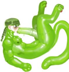 1futa agitated autofellatio balls blackhair blush cappycat cat_taur dazed dazed_expression equine_penis erection futa_only futanari green_eyes green_penis green_skin hair_ornament hairclips licking licking_penis muscles nipples pawpads paws presenting presenting_balls presenting_penis red_pawpads robot solo solo_focus sphinx sucking sucking_penis sucking_penis_tip sweat taur