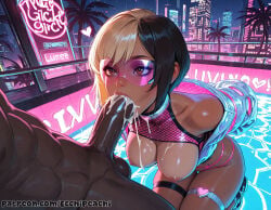 1boy 1girl 1girl1boy 1girls 1male ai_generated bangs black_hair blonde_hair blush bob_cut boobs boy breasts cock_in_mouth dark_skinned_male deepthroat domina duo duo_focus ecchipeachi facefuck fellatio female female_focus focus large_breasts large_penis male male/female motion_lines multicolored_hair nipples oral oral_sex penis penis_in_mouth pov pov_crotch pov_male pussy sex short_hair straight sucking sucking_penis sweat sweatdrop sweating testicles uncensored vaira_singhania veins veiny_penis