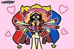 1boy1girl dolly's_factory jester meistro_(dolly's_factory) spinnette_(dolly's_factory) tagme