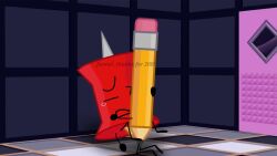 battle_for_dream_island battle_for_dream_island_again bfb bfdi bfdia cum object_shows pencil_(bfdi) penetration penis pin_(bfdi) pussy tagme vaginal_penetration video