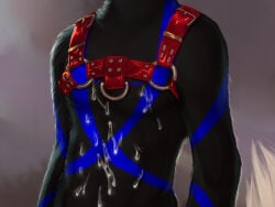 body_fur body_markings bodypaint charlie_fisher_(skulldog) cum