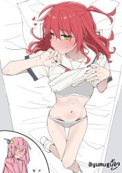 2d 2d_(artwork) 2d_artwork 2girls anime anime_character ashamed asian asian_female asian_girl bare_belly bare_hands bare_hips bare_legs bare_midriff bare_navel bare_skin bare_thighs bed bed_background bed_covers bed_setting bed_sheet bedding bedding_background bedsheets belly belly_button blush_face blush_lines blushing blushing_at_viewer blushing_female blushing_lines bocchi_the_rock! bra breasts calves clothes clothes_aside clothes_pull clothes_up cloverworks collarbone digital digital_art digital_drawing digital_drawing_(artwork) digital_media digital_media_(artwork) drawing embarrassed embarrassed_exposed_female embarrassed_expression embarrassed_female embarrassed_naked_female embarrassed_nude_female embarrassed_underwear_female exposed exposed_belly exposed_hips exposed_legs exposed_midriff exposed_navel exposed_skin exposed_thighs exposing exposing_breasts exposing_chest exposing_self eyebrows_visible_through_hair fanart female female_focus female_only female_pov female_protagonist fingers first_person_perspective first_person_view flushed flushed_face flustered flustered_female from_above from_front front_view full_body full_body_view green-eyed_female green_eyes grey_bra grey_panties grey_underwear groin hair_between_eyes half_naked half_nude head_tilt high-angle_shot high_school_student indoor indoor_background indoor_nudity indoors inguinal_crease inguinal_ligament interior_background japanese japanese_female japanese_girl kita_ikuyo knee_up knees knees_up lean_figure legs long_hair looking_at_viewer lying lying_down lying_on_back lying_on_bed matching_underwear midriff multiple_females multiple_girls naked naked_female naked_woman narrow_waist navel nude nude_female nudity on_back on_bed one_side_up panties partially_undressed petite petite_body petite_breasts petite_female petite_girl petite_tits pillow portrait pov pov_female presenting_breasts profile red-haired_female red_hair revealing_breasts ribcage ribs school_girl semi_nude shirt shirt_aside shirt_pull shirt_up shoulders showing_breasts showing_chest skinny skinny_female skinny_girl skinny_waist slender_body slender_waist slim_female slim_waist small_boobs small_breasts small_tits small_waist teen_girl teenage_girl teenager thigh_gap thighs thin_female thin_waist tilted_head tiny_breasts tiny_tits top_view topwear topwear_aside topwear_pull topwear_up underwear undressing undressing_self viewed_from_above viewer_perspective white_bed white_bed_sheet white_bedding white_pillow wide_hips young_female young_woman