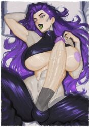 big_penis bratomic cyborg fairbanks_(vtuber) huge_breasts huge_cock hung_futa indie_virtual_youtuber indie_vtuber long_penis purple_hair purple_nipples segmented_penis tagme