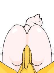 beat_banger cowgirl_position deltarune fluffy fluffy_tail frisk gif loop red_eyes sex toriel toriel_beat_banger undertale white_body white_fur