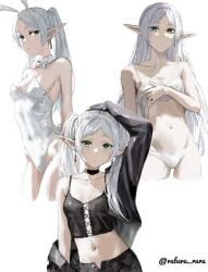 1girls 2d 2d_(artwork) 2d_artwork adult adult_female almost_naked almost_nude alternate_version_at_source alternate_version_available anime anime_character arm_above_head arm_behind_back arm_up arms_behind_back background bare_arms bare_belly bare_chest bare_hands bare_hips bare_legs bare_midriff bare_navel bare_shoulders bare_skin bare_thighs belly belly_button black_choker black_coat black_jacket blank_background bowtie breasts bunny_costume bunny_ears bunny_tail bunnygirl bunnygirl_outfit bunnysuit camisole choker coat collar collarbone digital digital_art digital_drawing digital_drawing_(artwork) digital_media digital_media_(artwork) drawing earrings elbows elf elf_ear elf_ears elf_female elf_girl exposed exposed_arms exposed_belly exposed_chest exposed_hips exposed_legs exposed_midriff exposed_navel exposed_shoulders exposed_skin exposed_thighs fanart female female_focus female_only female_protagonist fingers fit_female flat_belly flat_breasts flat_chest flat_chested frieren from_front from_side front_view gilf grandma granny green-eyed_female green_eyes groin hair_down hand_above_head hand_behind_back hand_on_hair hand_on_head hand_on_own_hair hand_on_own_head hand_up hands_behind_back hip_dips inguinal_crease inguinal_ligament jacket lean_figure leotard linea_alba long_hair looking_at_viewer looking_sideways looking_to_the_side madhouse mature mature_female midriff monotone_background more_at_source mostly_nude naked naked_female naked_woman narrow_waist navel nearly_nude nude nude_female nudity old_female one_color_background open_coat open_jacket panties parted_bangs petite petite_body petite_breasts petite_female petite_girl petite_tits plain_background pointy_ears portrait practically_nude raberu_ruru ribbon_panties ribcage ribs shoulders side_view sideboob sidelocks skinny skinny_female skinny_girl skinny_waist slender_body slender_waist slim_female slim_waist small_boobs small_breasts small_tits small_waist smooth_chest solid_color_background solo sousou_no_frieren standing stomach thigh_gap thighs thin_female thin_waist three-quarter_view tied_hair tiny_breasts tiny_tits top_view topwear touching_hair touching_head twintails twintails_(hairstyle) underwear upper_body white-haired_female white_background white_bowtie white_bunny_ears white_bunnysuit white_camisole white_collar white_hair white_hairband white_leotard white_panties white_topwear white_underwear