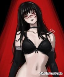 1girls 2d 2d_(artwork) 2d_artwork alternate_personality anime anime_character background bare_belly bare_chest bare_midriff bare_navel bare_shoulders bare_skin belly belly_button black-haired_female black_background black_bra black_collar black_elbow_gloves black_gloves black_hair black_lips black_lipstick black_long_gloves black_underwear blank_expression blank_eyes blank_stare bored bored_expression bra breasts chainsaw_man collar collarbone devil digital digital_art digital_drawing digital_drawing_(artwork) digital_media digital_media_(artwork) drawing elbow_gloves emotionless exposed exposed_belly exposed_chest exposed_midriff exposed_navel exposed_shoulders exposed_skin face_scar fanart female female_focus female_only from_below_view from_front front_view gloves half-closed_eyes half_naked half_nude head_tilt lean_figure lip_gloss lips lipstick long_gloves long_hair looking_at_viewer looking_down looking_down_at_viewer low-angle_shot low_angle_view mappa medium_breasts midriff mothdropcrowla multicolored_background naked naked_female naked_woman narrow_waist navel neutral_expression nude nude_female nudity partially_undressed plain_background portrait red-eyed_female red_background red_eyes ribbon_bra ring_eyes ringed_eyes scarred scarred_face scars scars_on_face semi_nude shonen_jump shoulders shueisha slender_body slender_waist slim_female slim_waist solo standing tilted_head top_view two-tone_background underwear upper_body view_from_below viewed_from_below weekly_shonen_jump wide_hips yoru_(chainsaw_man)