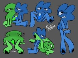 algebralien battle_for_dream_island battle_for_dream_island_again bfb bfdi bfdia cum four_(bfb) frottage object_shows penetration spread_legs tentacle_penis the_power_of_two tpot two_(tpot)