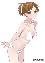 1girls 2d 2d_(artwork) 2d_artwork :o almost_naked almost_nude arm_behind_back average_breasts background bare_arms bare_belly bare_chest bare_hands bare_hips bare_legs bare_midriff bare_navel bare_shoulders bare_skin bare_thighs belly belly_button bikini bikini_bottom bikini_only bikini_top blank_background breasts brown-eyed_female brown-haired_female brown_eyes brown_hair character_request cleavage collarbone copyright_request digital digital_art digital_drawing digital_drawing_(artwork) digital_media digital_media_(artwork) drawing exposed exposed_arms exposed_belly exposed_chest exposed_hips exposed_legs exposed_midriff exposed_navel exposed_shoulders exposed_skin exposed_thighs eyebrows_visible_through_hair female female_focus female_only fingers from_side groin halterneck hand_behind_back head_tilt hi_res high_res high_resolution highres inguinal_crease inguinal_ligament lean_figure leaning leaning_forward legs_closed legs_together looking_at_viewer looking_sideways looking_to_the_side medium_breasts midriff monotone_background mostly_nude naked naked_female naked_woman narrow_waist navel nearly_nude nude nude_female nudity one_color_background open_mouth parted_lips plain_background ponytail portrait practically_nude short_ponytail shoulders side_view slender_body slender_waist slim_female slim_waist solid_color_background solo standing string_bikini swimsuit swimwear thighs thighs_together three-quarter_view tied_hair tilted_head top_view upper_body white_background white_bikini white_bikini_bottom white_bikini_top white_swimsuit white_swimwear