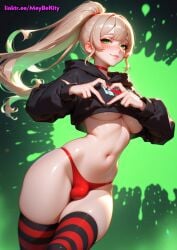 1futa ai_generated breasts bulge futanari panties solo trap yaoi
