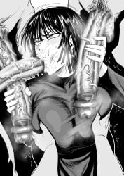 big_balls big_breasts big_penis bitch blowjob breast_grab breasts breasts_bigger_than_head cock_hungry cock_worship ecstasy enjoying eyes_rolling_back fellatio fubuki_(one-punch_man) grabbing_breasts group_sex iwao178 large_breasts large_penis large_testicles masturbating masturbating_during_fellatio pubic_hair pubic_hair_in_mouth pubic_hair_on_face short_hair stroking_penis sucking touching_penis ugly_bastard vacuum_fellatio veiny_penis