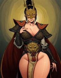 1girls ai_generated alchemist_(warhammer) black_hair looking_at_viewer mask masked_female tagme total_war:_warhammer warhammer_(franchise) warhammer_fantasy