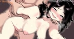 2d 2d_(artwork) 2d_animation 2d_artwork ahe_gao ai_assisted ai_generated animated ashley_graves big_ass big_breasts big_penis black_hair cheating hentaihub missionary missionary_position netorare piledriver_position pink_eyes reverse_suspended_congress sound sound_effects tagme the_coffin_of_andy_and_leyley video voice_acted
