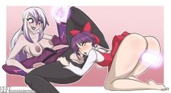 2girls ben_10 big_breasts breasts charmcaster cunnilingus dankodeadzone disembodied_penis female female_only magic_penis nipples oral oral_sex penetration pussy sex vaginal_penetration