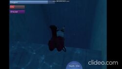 arousal bikini boy cum death drowned drowning game gameplay hard_penis helluva_boss moxxie_(helluva_boss) sexy tagme thong underwater video vivienne_medrano