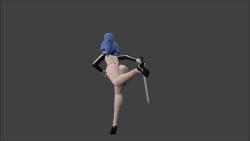 costume crossdressing femboy highheels kenny_diver lunars male panties penguin skimpy tagme video weapon