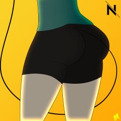 1boy ass ass_focus big_ass big_butt butt fat_ass fat_butt femboy fully_clothed huge_ass huge_butt male male_only murder_drones n_(murder_drones) robot samkvevo solo thick_ass thick_butt