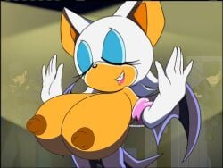 4kids_entertainment algoparaotakus anime bat big_breasts breasts closed_eyes edit eyeshadow furry gloves huge_breasts makeup rouge_the_bat screenshot_edit sonic_(series) sonic_the_hedgehog_(series) sonic_x topless