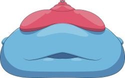 big_breasts breasts character_request cleavage fat huge_breasts hyper_belly kaeebun overweight porygon2 tagme thick_thighs wide_hips