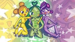 2016_rio_olympics 2024 3girls absurd_res aged_up bela_(vtdpn) brazil breasts cartoon_network completely_nude_female erect_nipples first_porn_of_character green_hair green_skin hi_res humanoid looking_at_viewer naked naked_female nicolyarts nude olympics purple_hair purple_skin pussy shaved_pussy showing_pussy sisters sol_(vtdpn) tagme vida_(vtdpn) vinicius_e_tom:_divertidos_por_natureza wallpaper yellow_hair yellow_skin