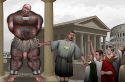 2boys ancient_rome auction background_characters bald balding balls ballsack beard_stubble beefy big_penis body_hair brute_by_simon chains crowd dilf duo_focus facial_hair flaccid_penis foreskin hairy_balls hairy_male history huge_balls huge_cock human hyper_hairy intact leg_irons loincloth male male_nipples male_pubic_hair manly mature_male mostly_nude_male musclegut muscles muscular_male partially_exposed_penis pecs penis pubes public retracted_foreskin romans scrotum slave stubble testicles uncensored uncut veiny_penis