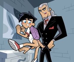 2boys accurate_art_style age_difference clothing cum cum_dripping cum_in_ass danny_fenton danny_phantom gay nickelodeon nicktoons puffyphantom twink vlad_masters yaoi