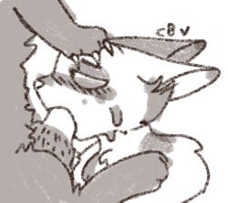 anthro blowjob blush cat_ears cat_paws cat_penis chestnutbat crowfeather_(warriors) cute fellatio feral fluffy sketch tenelleflowers warriors_(cats) warriors_youtuber