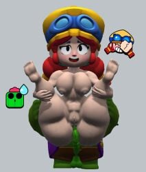 3d aged_up anal_sex baller_2206 blushing_female brawl_stars cactus droplet facepalm ibispaintx jessie_(brawl_stars) long_penis male/female moaning_in_pleasure prisma3d spike_(brawl_stars) summer_jessie_(brawl_stars) supercell