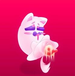 ahe_gao big_penis blush blushing_profusely bodily_fluids body_blush cat_tail clitoral_hood clitoris colored_cum cum cum_drip cum_in_pussy cum_inside cum_on_penis cum_while_penetrated cumshot digital_drawing_(artwork) digital_media_(artwork) digital_painting_(artwork) dripping ejaculation felid feline female fluffy fluffy_tail g1g1 genital_fluids genitals ghost ghost_and_japes ghost_sex hi_res knot knotted_penis knotting looking_pleasured mammal nude nude_female penetration penis pink_body pink_pussy pink_sclera pink_tail pink_tongue plump_labia purple_eyes purple_mouth pussy pussy_blush red_penis sex simple_background solo spirit swollen_vulva tail tongue unusual_bodily_fluids unusual_cum unusual_genital_fluids vaginal_penetration vaginal_penetration yellow_cum