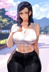 ai_generated female female_only miyuai nico_robin one_piece