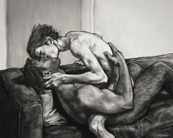 1cuntboy 1cuntboy1male 2boys 2d arcane arcane_jayce arcane_viktor beard bearded bigger_penetrating_smaller black_and_grey black_and_white blanket couch couch_sex cowgirl_position cuddling cuntboy cuntboy/male cuntboy_focus daddy_and_twink dark-skinned_male dark_hair dark_skin disabled_male face_to_face gay gay_sex hand_on_back hand_on_neck holding hugging jayce jayce_talis jayvik kissing kissing_face kissing_while_penetrated kissing_while_penetrating league_of_legends legs light-skinned_male light_skin loving_couple loving_sex male male/male male_focus male_only mole muscular muscular_male naked naked_male nude nude_male pale_skin penis riding riding_penis romantic_couple sex size_difference skinny_male smaller_penetrated soft sweet thighs trans_male trans_man twink vaginal_penetration vaginal_sex viktor_(league_of_legends) yaoi