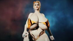 3d animated bouncing_breasts huge_breasts scarlet_(ffvii) superdougie tagme video