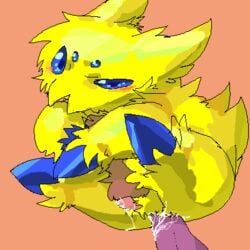 anal blush cum ginpaku joltik male penis pokemon precum size_difference yaoi