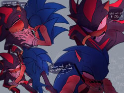 2026 anal anal_penetration anthro blush body_worship clothing collar digital_drawing_(artwork) digital_media_(artwork) duo english_text erection eulipotyphlan fluffy fluffy_chest genitals gloves handwear hedgehog hi_res knot knotted_penis leash leashed_collar male male/male male_penetrated male_penetrating male_penetrating_male mammal musk_worship muzzle_(object) muzzled penetration penile penile_penetration penis penis_in_ass sega sex shadow_the_hedgehog sonadow sonic_the_hedgehog sonic_the_hedgehog_(series) speech_bubble steamy_lunatic tail tail_motion tailwag text