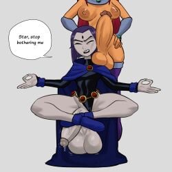 raven (dc) from cartoon network by hexecat