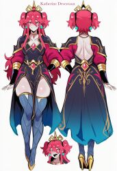 ai_generated female female_only katherine_devereaux kortai novelai original_character princess reference_sheet tagme